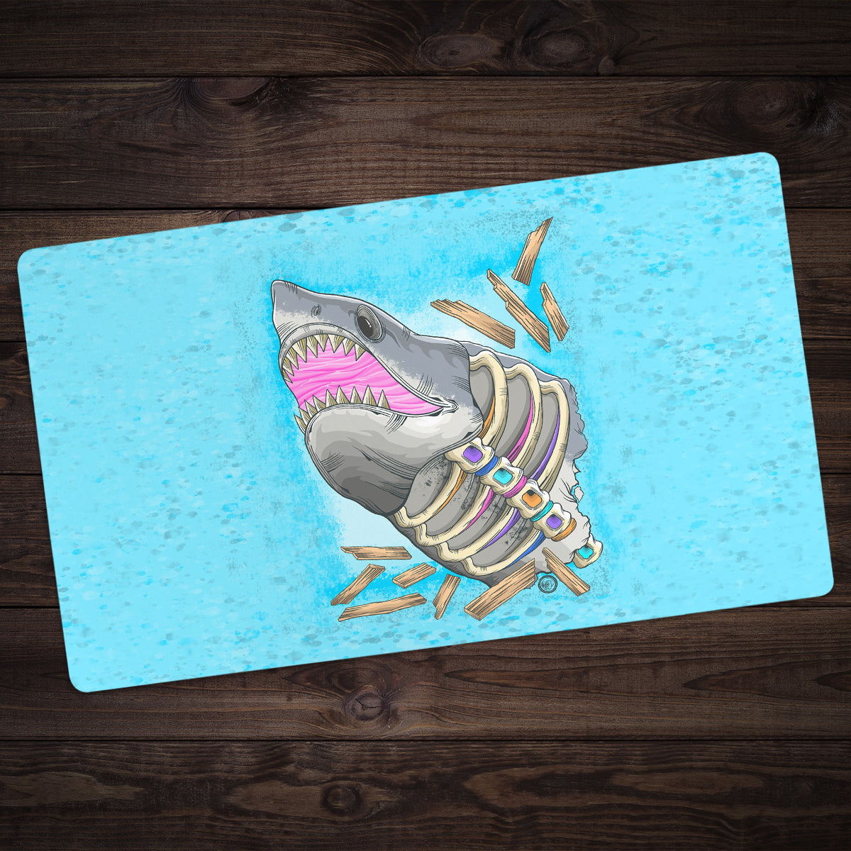 The Great White Shark Two Player Mat – Inked Gaming