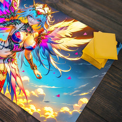 Angel of Luck and Fortune Playmat