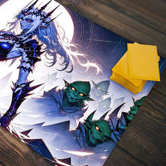 Goblins Fear the Queen Playmat