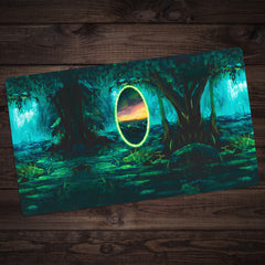 Forest Portal Sol Ring Playmat