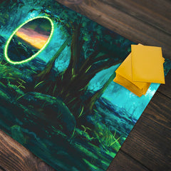 Forest Portal Sol Ring Playmat