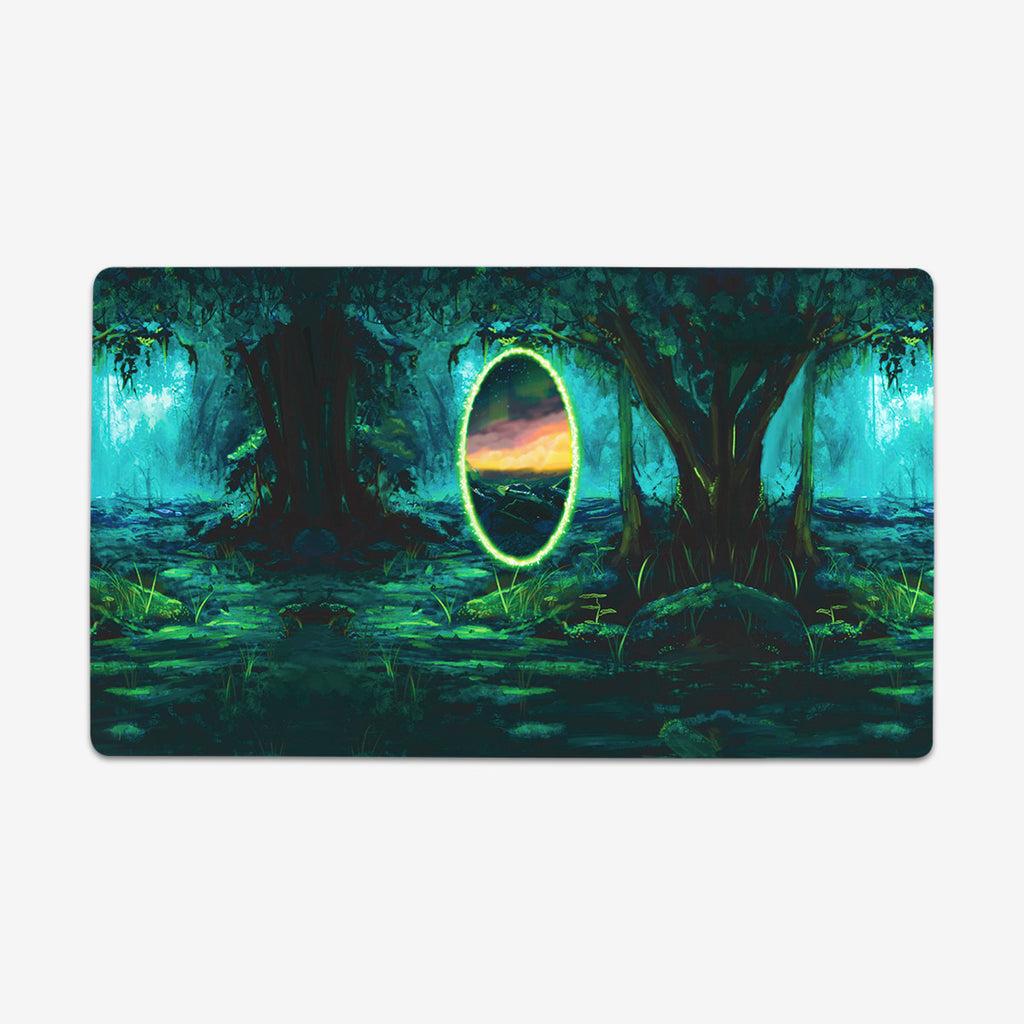 Forest Portal Sol Ring Playmat