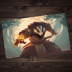 Firestarter Ninja Badger Playmat