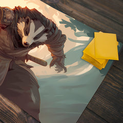 Firestarter Ninja Badger Playmat