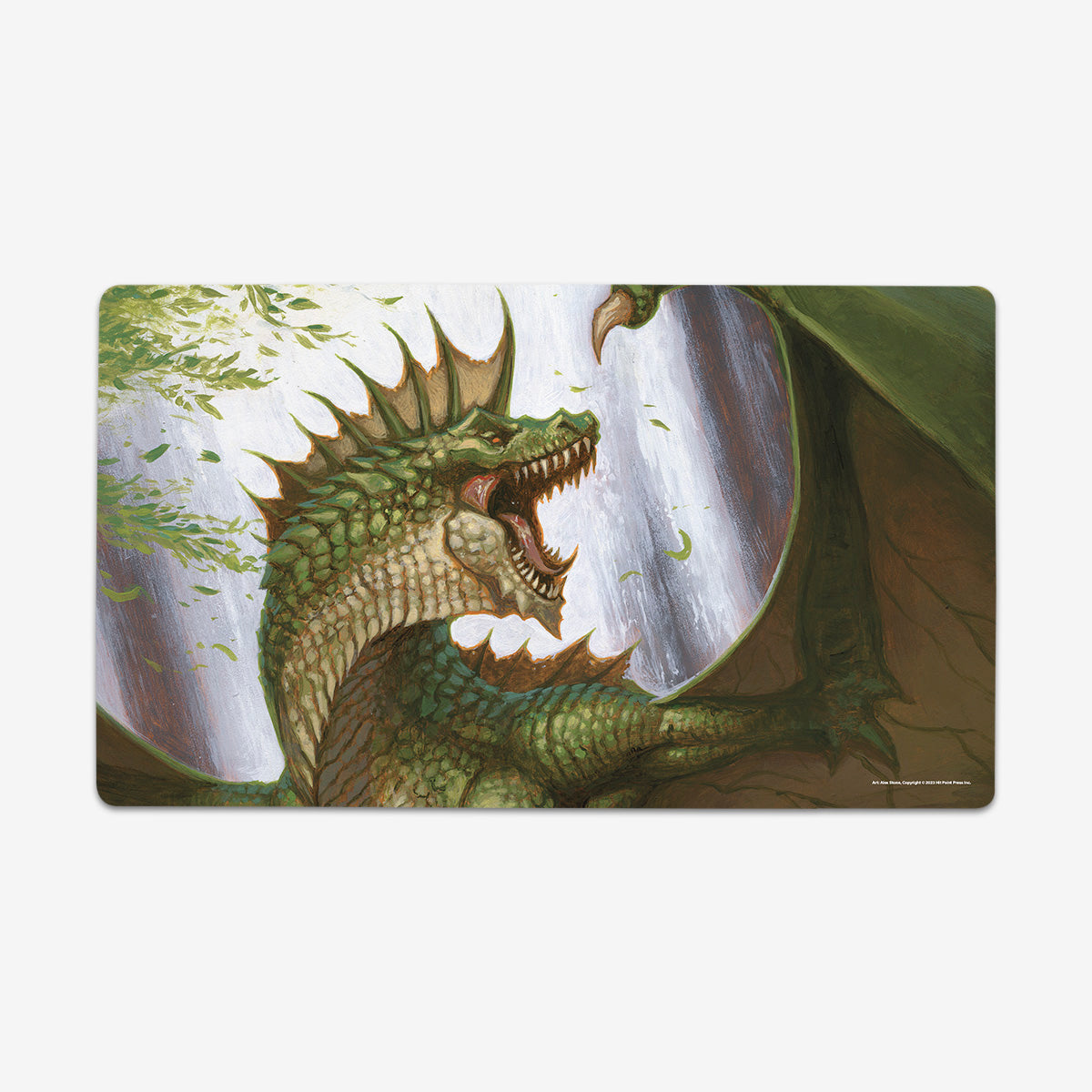Ancient Green Dragon Playmat – Inked Gaming