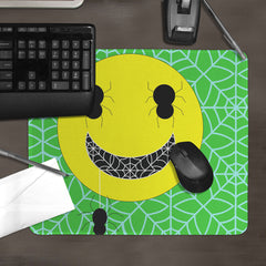 Smiley Spider Face Mousepad