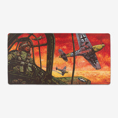 The Dog Fight Extended Mousepad