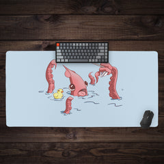 Bath Time Kraken Extended Mousepad