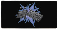 Trick Keyboard Extended Mousepad - Trick2G - Mockup - XL - Blue