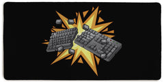 Trick Keyboard Extended Mousepad - Trick2G - Mockup - XL - Orange