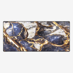Floral Gold Extended Mousepad
