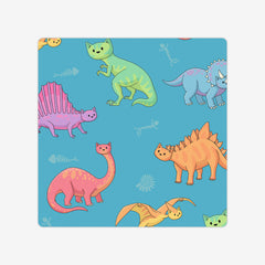 Dinosaur Cats Board Game Mat