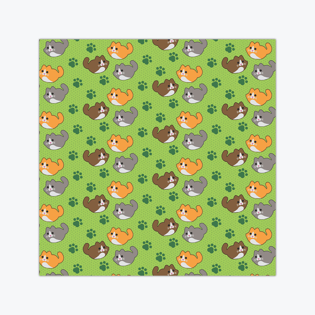 Smol Kitters Wargaming Mat - Inked Gaming - EG - Mockup - Green