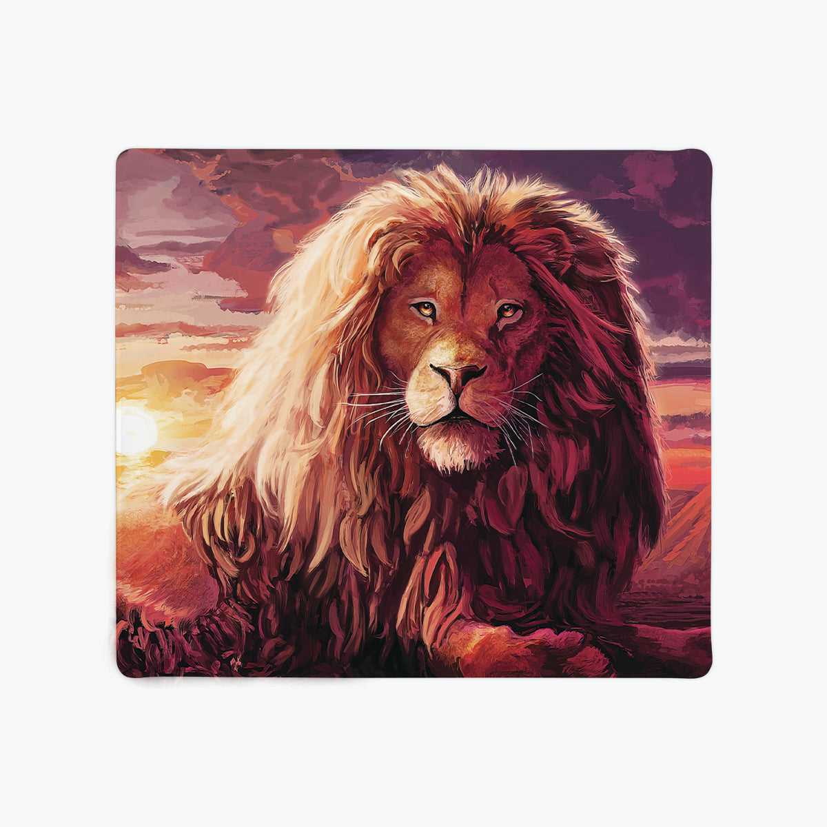 Leo Burning Pride Mousepad - Mousepad for Gaming | Inked Gaming