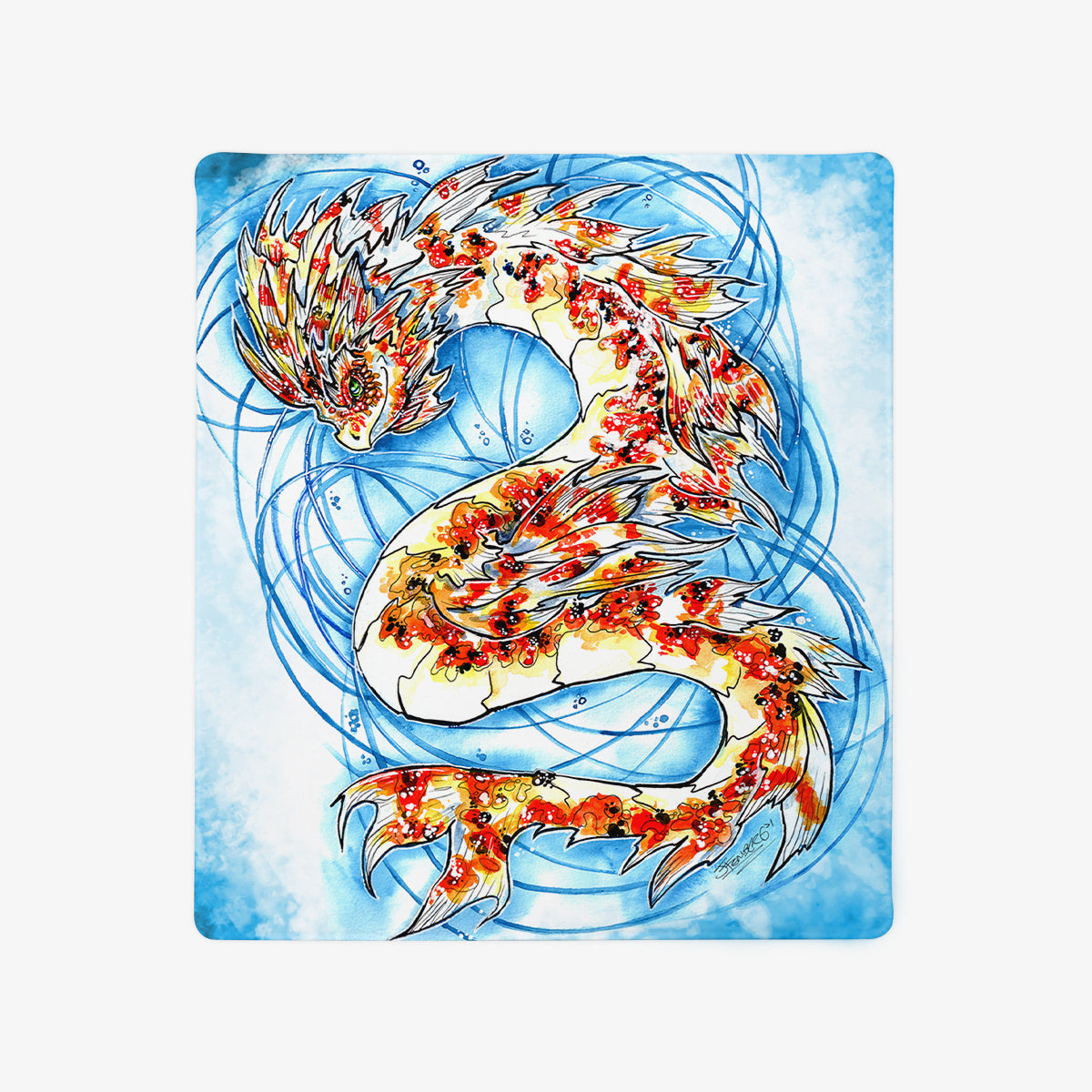 Elemental Wood Dragons Mousepad