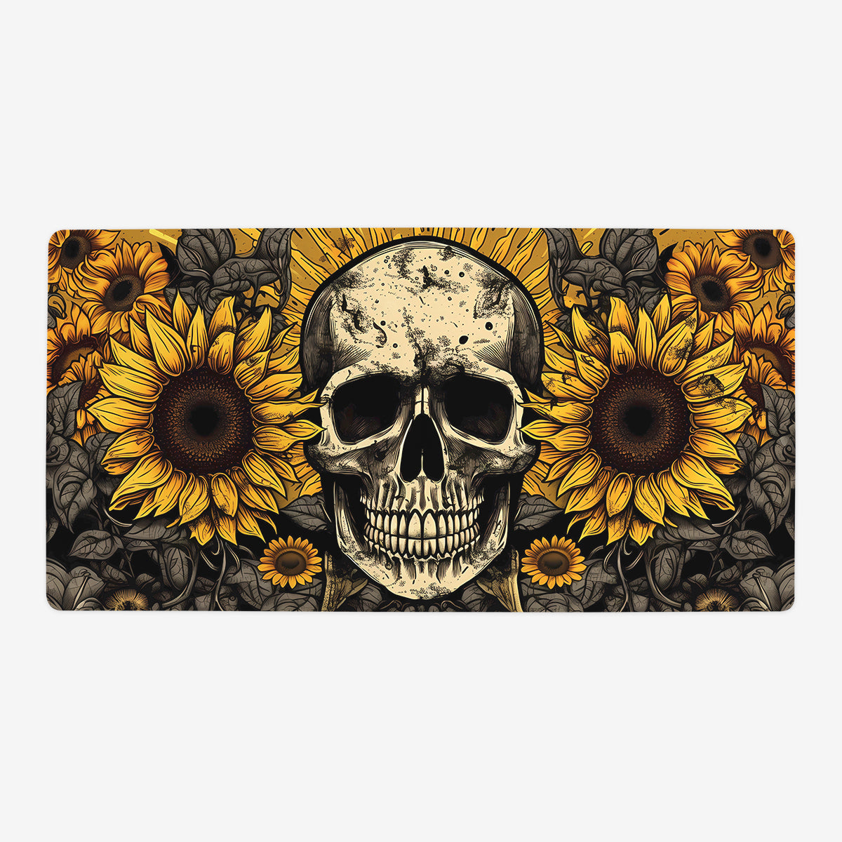 Aesthetic Skull Sunflower Diamond Painting 