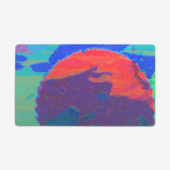 Abstract Beach Scene Thin Desk Mat