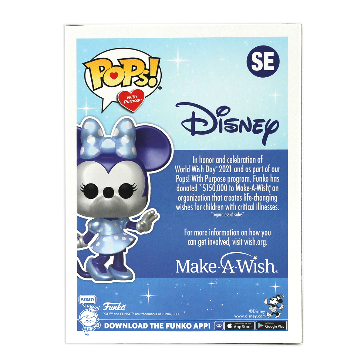 Funko Pop! Pops! With Purpose: Minnie Mouse - Make-A-Wish (SE