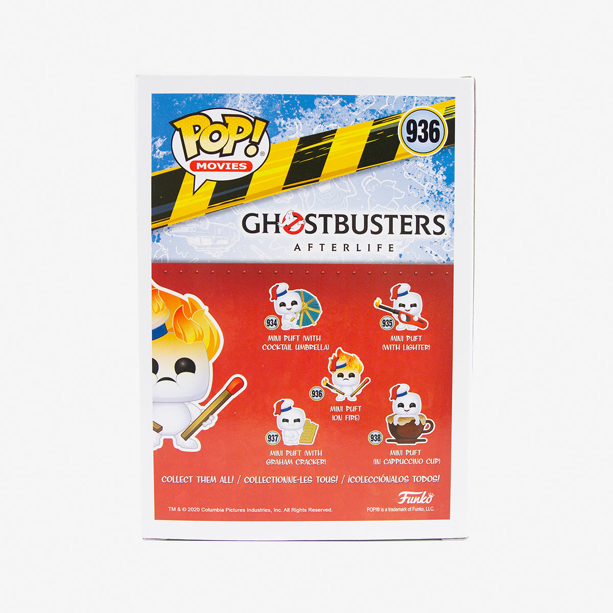 Funko Pop! Movies: Ghostbusters Afterlife - Mini Puft On Fire (936) – Inked  Gaming