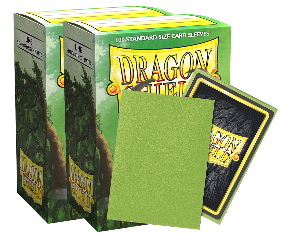 Eclipse Matte Standard Sleeves: Lime Green (100) - Labyrinth Games & Puzzles