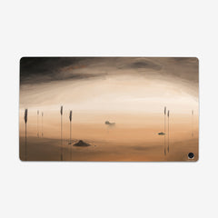 Dark Foggy Lake Playmat - Mundane Massacre - Mockup