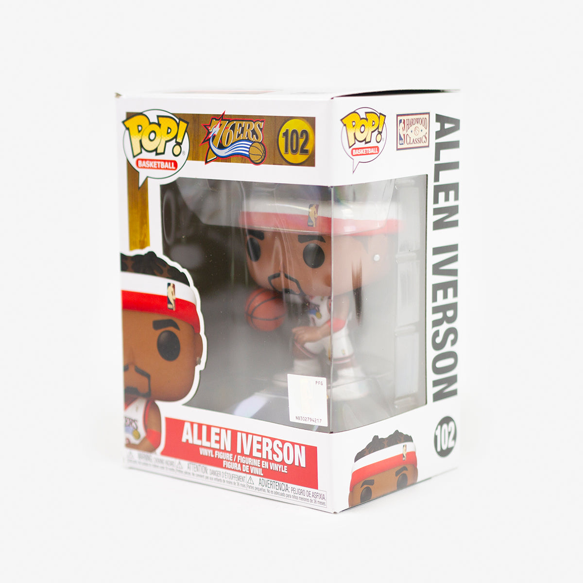 NBA: Legends Allen Iverson (Sixers Home) Funko Pop!