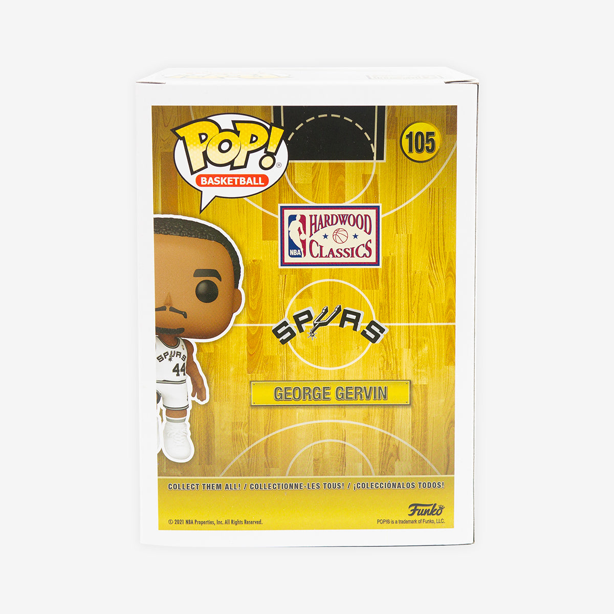 Funko Pop! Sports: San Antonio Spurs - George Gervin (Home Uniform) (1 –  Inked Gaming