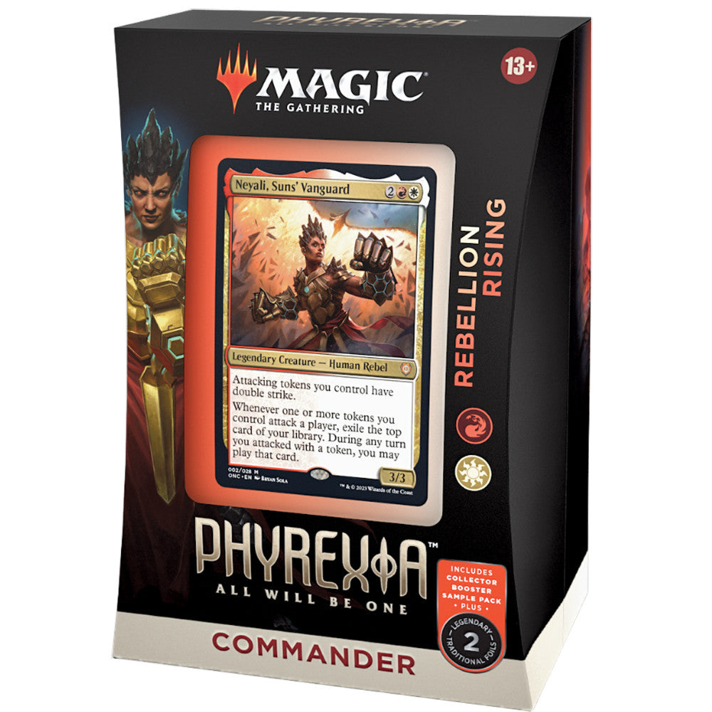 Corrupting Influence Commander Deck W/ 2 deals Life Die & Phyrexian Box From Bundle